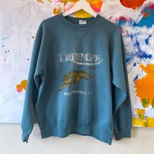 Vintage Triumph Motorcycles Sweatshirt